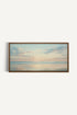 OLEKA CANVAS - DAWN OF PEACE, Oeuvre sur toile étirée, encadré Brun Chêne