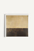 OLEKA CANVAS - DEEP CALM, Oeuvre sur toile étirée, encadré Blanc