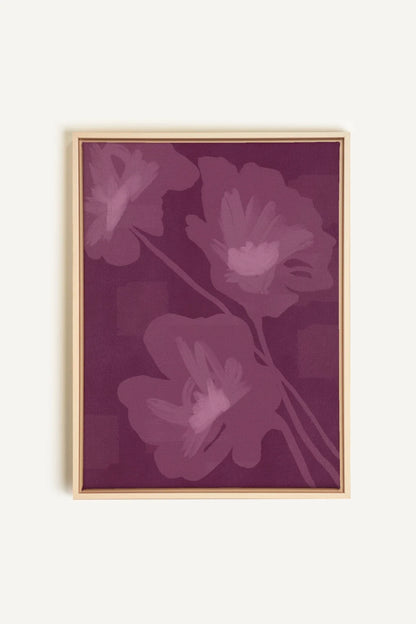 OLEKA CANVAS - DEEP HARMONY, Oeuvre sur toile étirée, encadré Naturel Clair