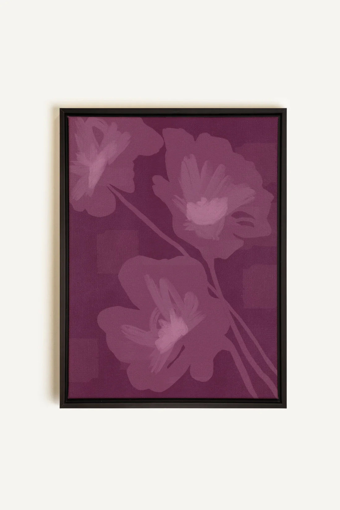 OLEKA CANVAS - DEEP HARMONY, Oeuvre sur toile étirée, encadré Noir