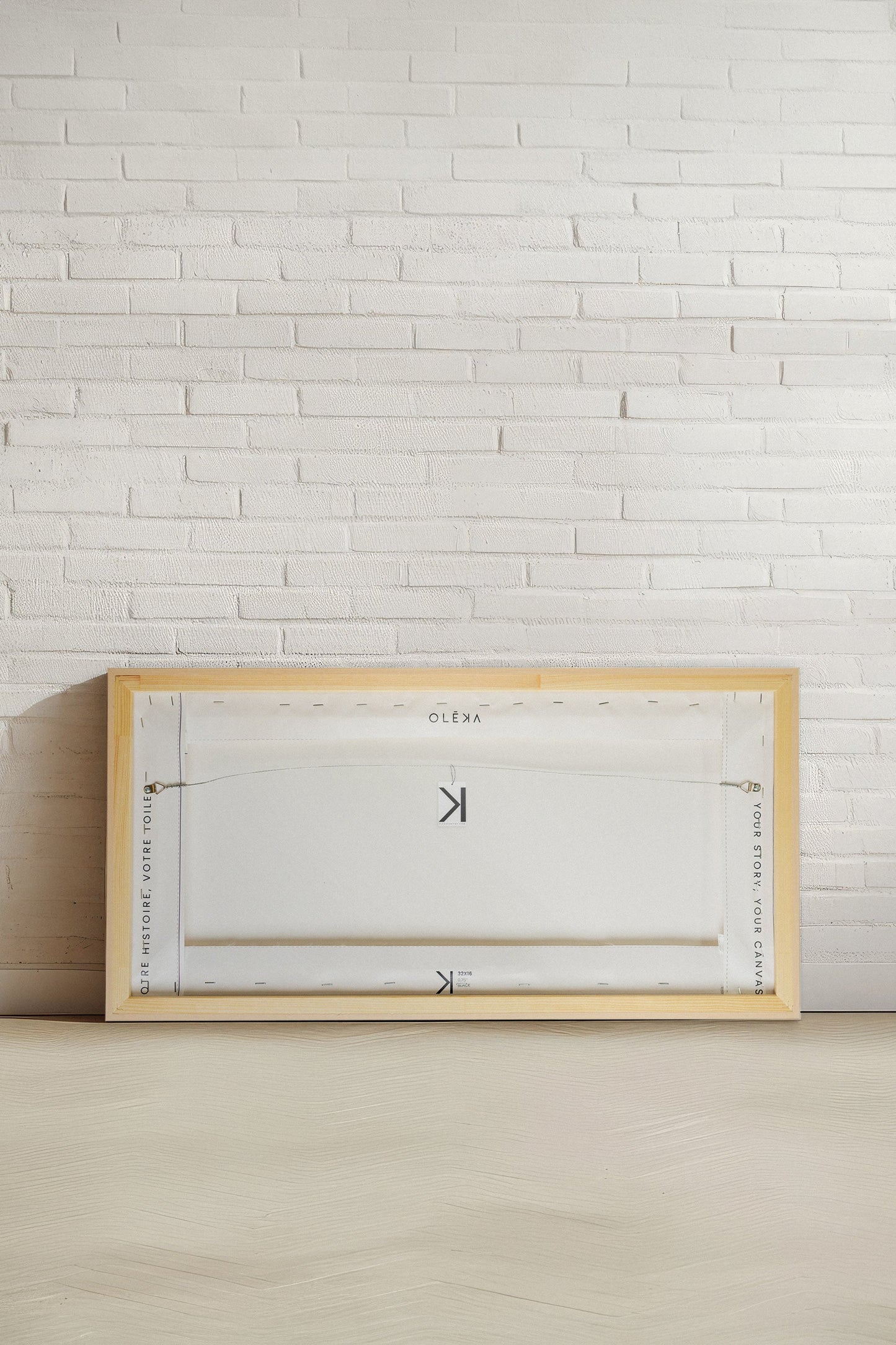 SOFT GLOW, Oeuvre sur toile étirée