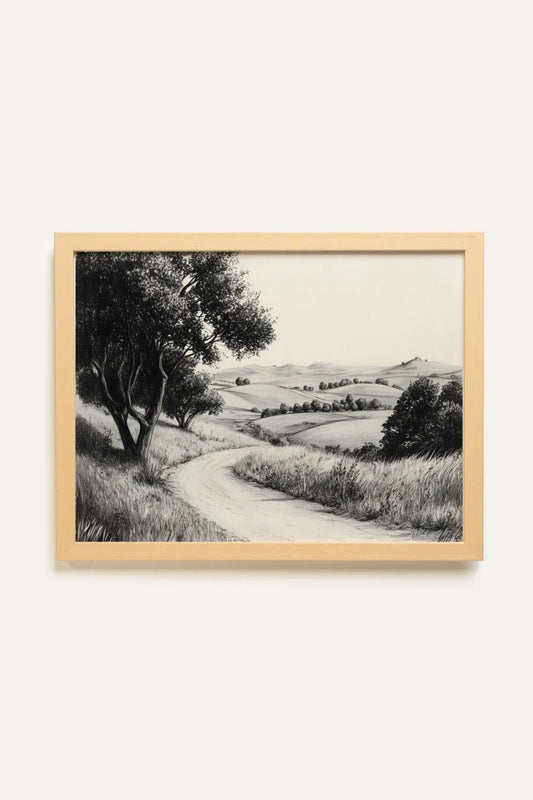 DOUCEUR DES COLLINES, Toile Rigide