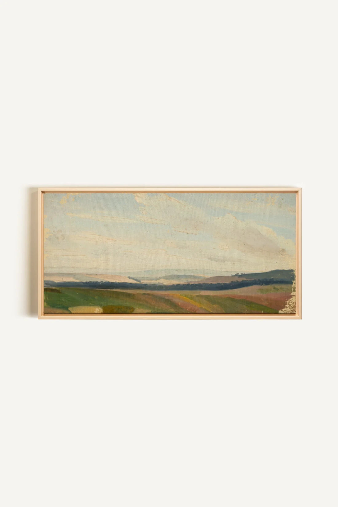 DREAMLIGHT, Artwork on stretched canvas, framed Natural Light