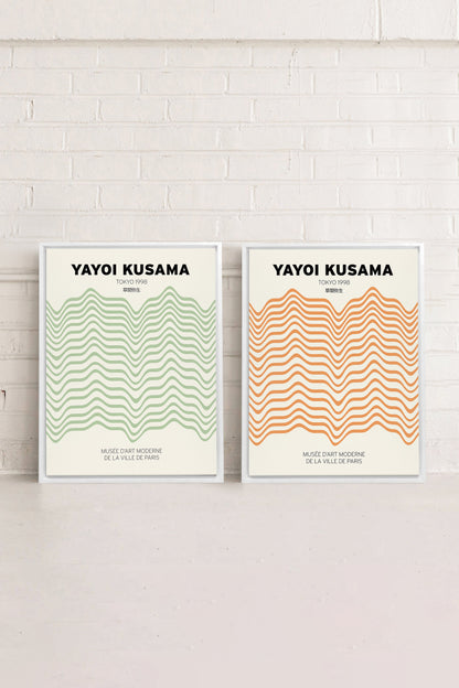 YAYOI COMBINATION (2 works on stretched canvas)