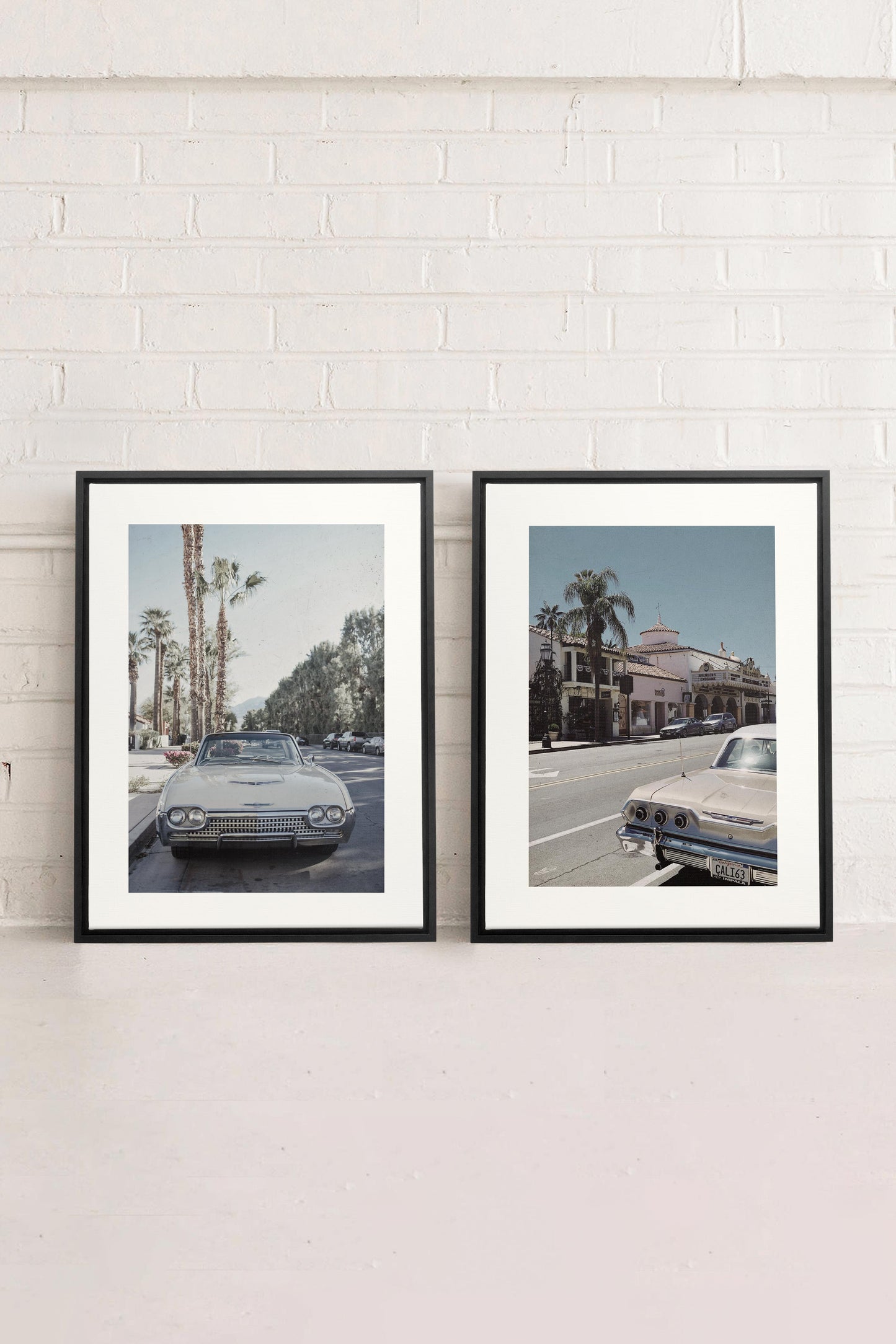 DUO CALI CRUISE (2 Works on stretched canvas)