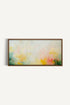 OLEKA CANVAS - DYNAMIC BLOOM, Oeuvre sur toile étirée, encadré Brun Chêne