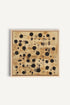 OLEKA CANVAS - EARTHLY CONSTELLATION, Oeuvre sur toile étirée, encadré Naturel Clair