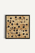 OLEKA CANVAS - EARTHLY CONSTELLATION, Oeuvre sur toile étirée, encadré Noir