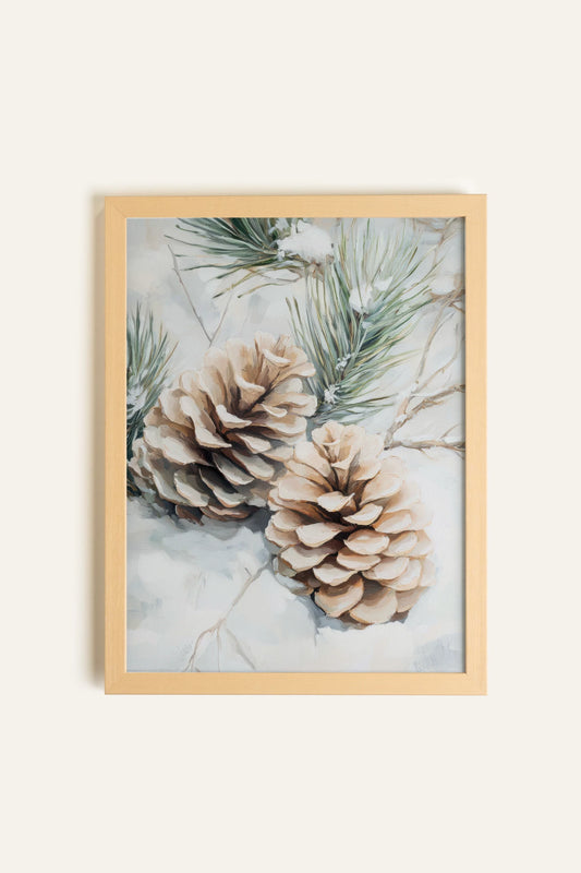 ÉCLATS DE GIVRE, Toile Rigide