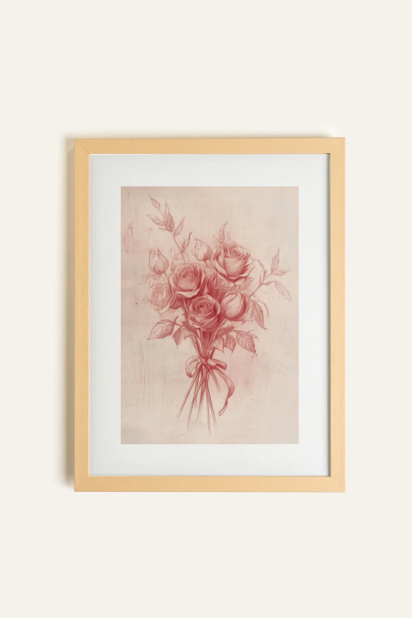ÉCLATS DE ROSES, Toile Rigide