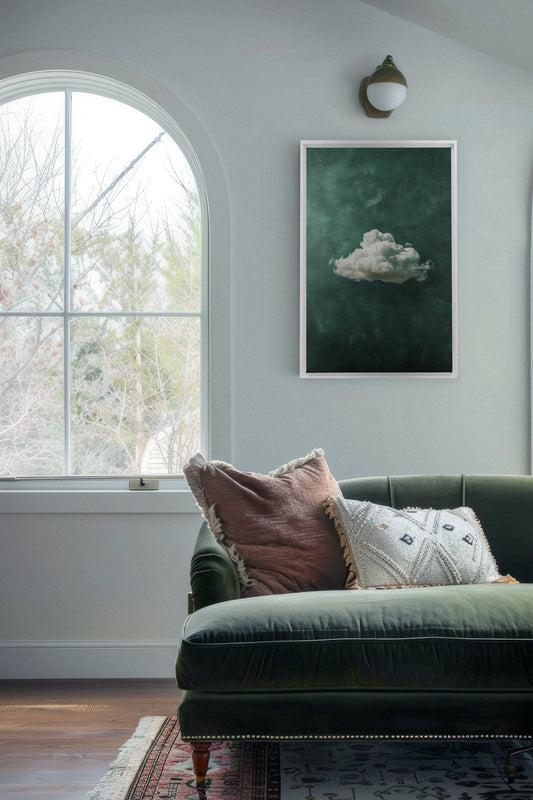 EMERALD DREAM, Work on stretched canvas