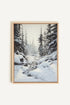 OLEKA CANVAS - ENCHANTED GLADE, Oeuvre sur toile étirée, encadré Naturel Clair