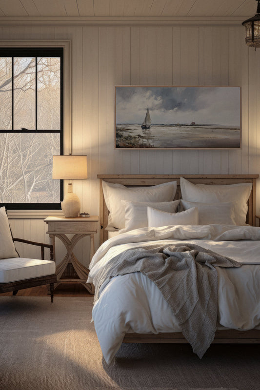 ENDLESS HORIZON, Oeuvre sur toile étiré
