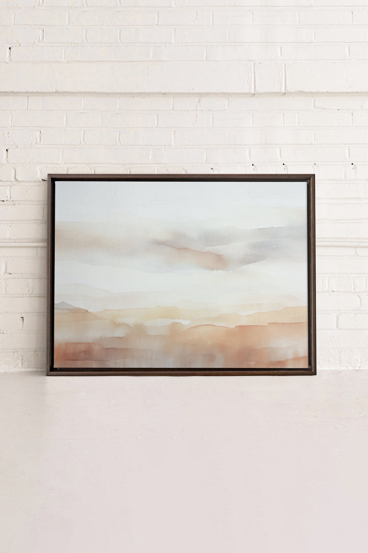SUNSET STROKES, Work on stretched canvas