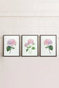 BLOSSOMING TRIO (3 works on stretched canvas)