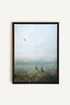 OLEKA CANVAS - ÉVEIL ENCHANTÉ, Oeuvre sur toile étirée, encadré Noir