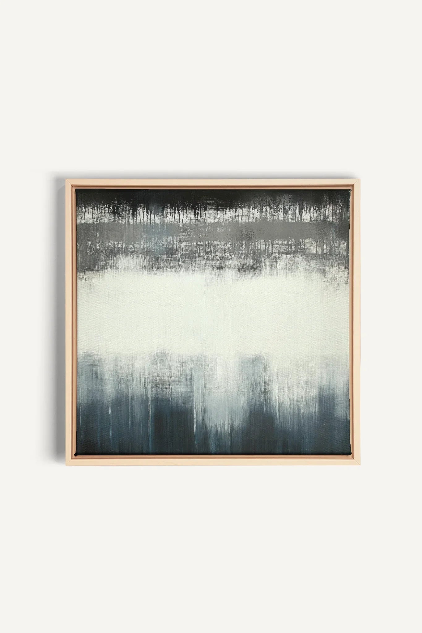 OLEKA CANVAS - FADING LIGHT, Oeuvre sur toile étirée, encadré Naturel Clair