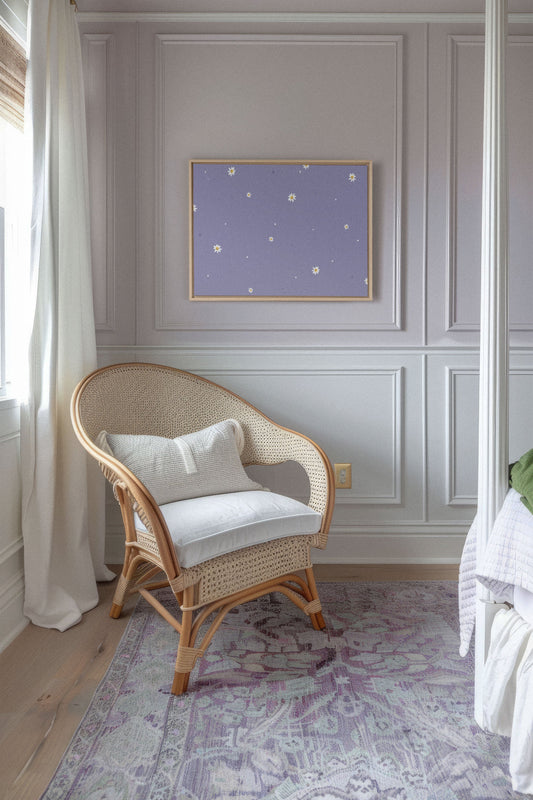 FLEURS DE LUNE, Work on stretched canvas