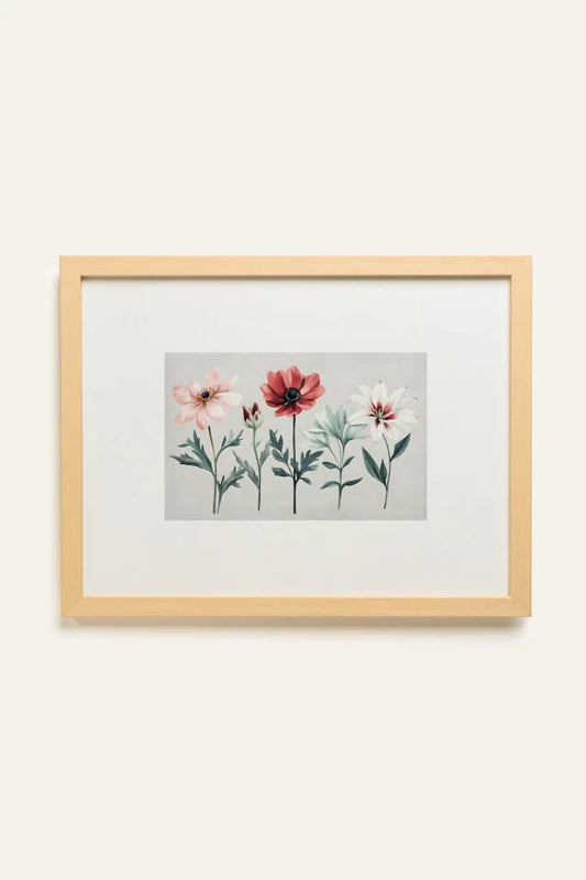 FLEURS DE SAISON, Toile Rigide