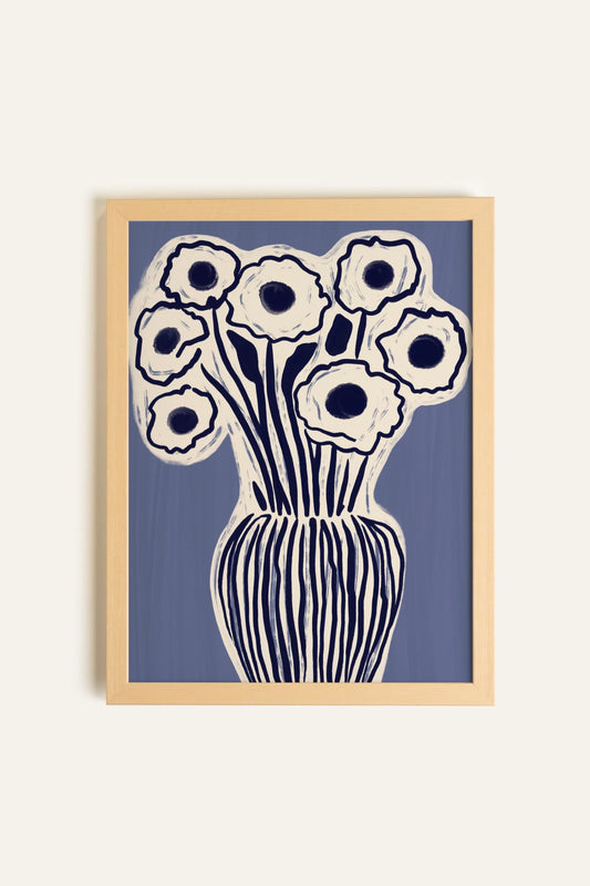 FLEURS D'ENCRE, Toile Rigide