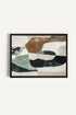 OLEKA CANVAS - FRAGMENTS NATURELS, Oeuvre sur toile étirée, encadré Noir