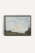 OLEKA CANVAS - FRESH SKIES, Oeuvre sur toile étirée, encadré Brun Noyer
