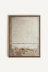 OLEKA CANVAS - FRICKLE ABSTRACT, Oeuvre sur toile étirée, encadré Brun Chêne