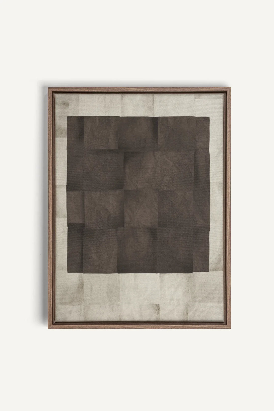 OLEKA CANVAS - GENESIS, Oeuvre sur toile étirée, encadré Brun Chêne