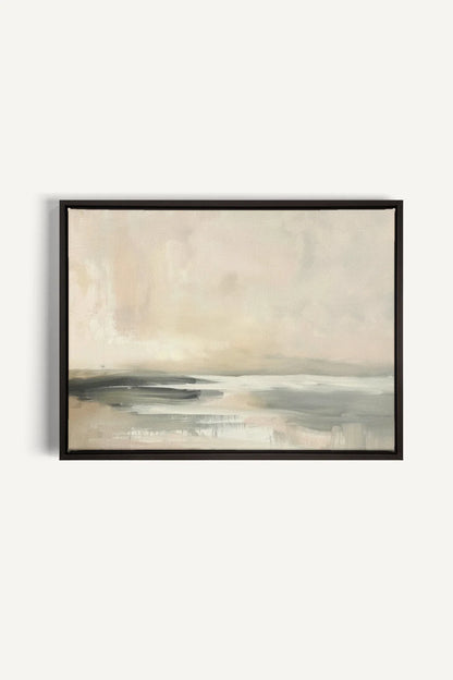 OLEKA CANVAS - GENTLE BREEZE, Oeuvre sur toile étirée, encadré Noir