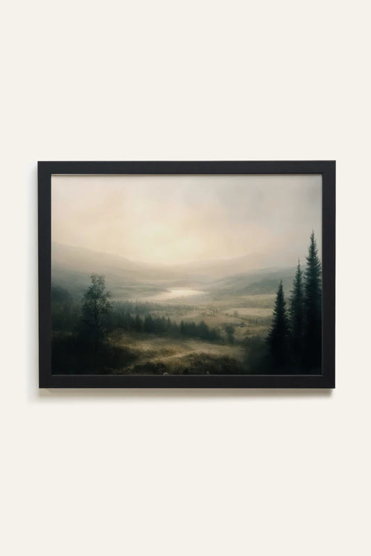 GLOW OF SILENCE, Toile Rigide