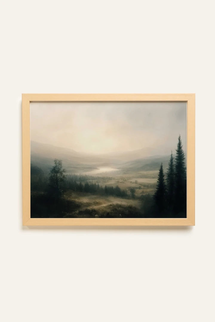 GLOW OF SILENCE, Toile Rigide