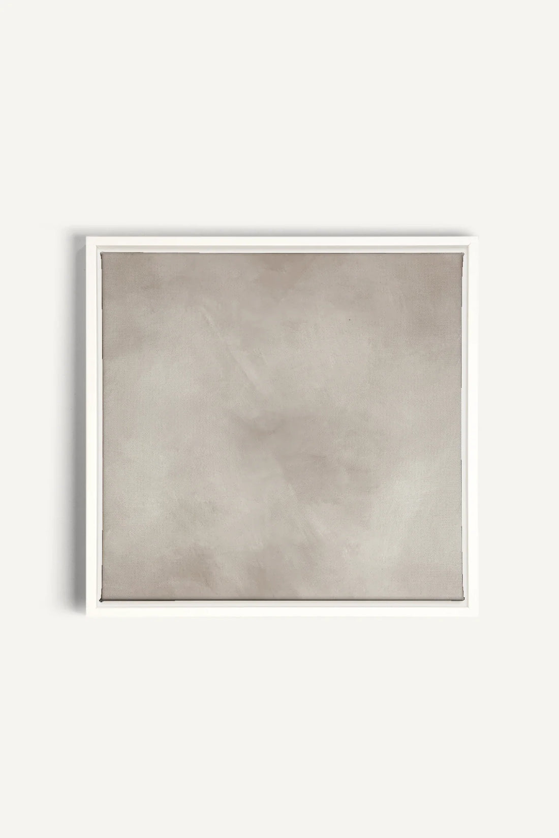 HAZES, Oeuvre sur toile étirée, encadré Blanc