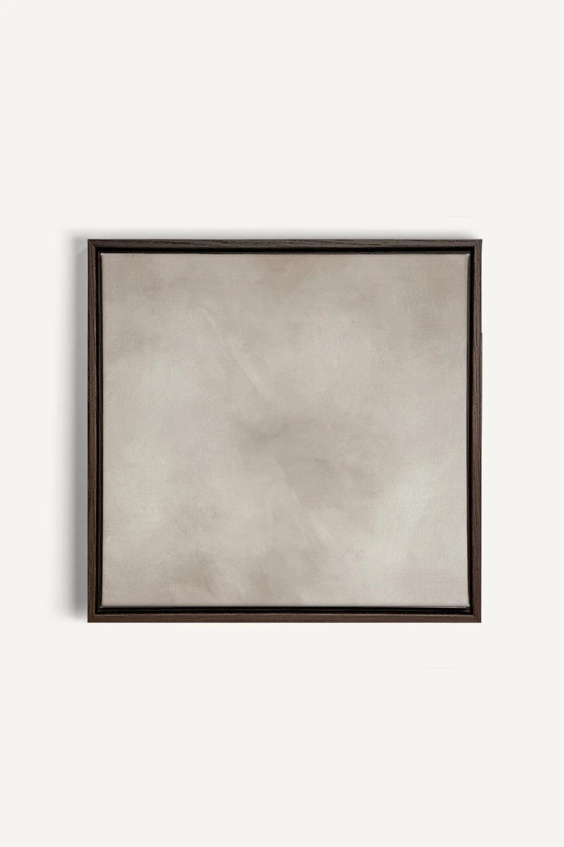 HAZES, Oeuvre sur toile étirée, encadré Brun Noyer