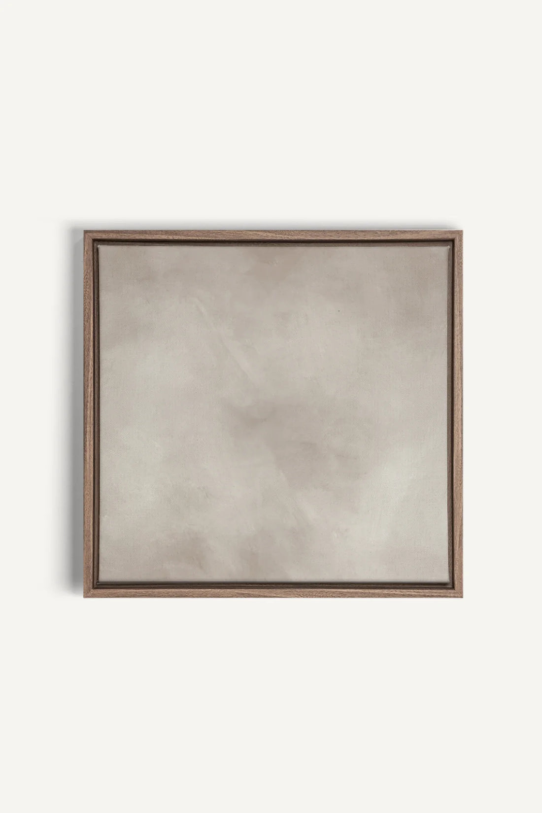 HAZES, Oeuvre sur toile étirée, encadré Brun Chêne