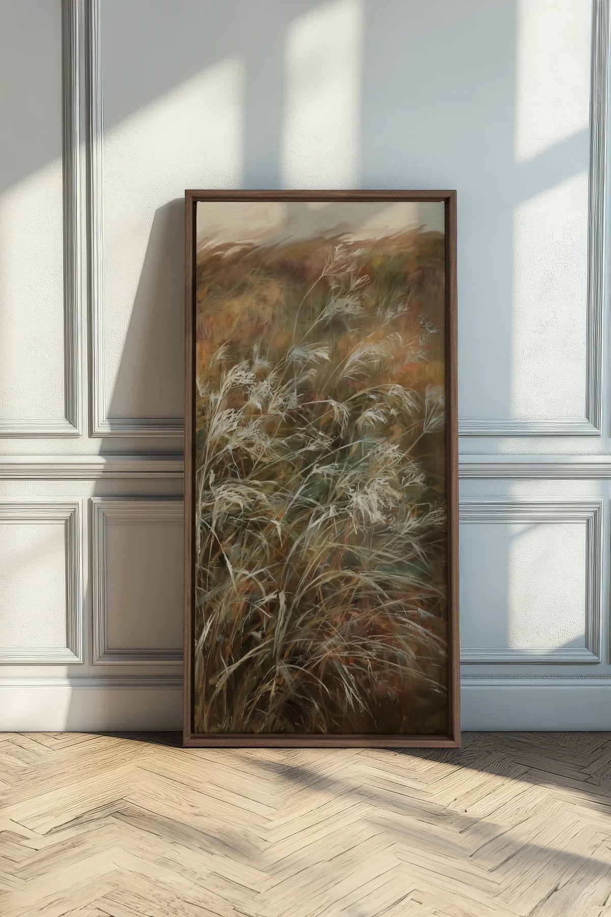 HERBES FOLLES mockup brun chêne