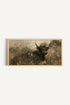 HIGHLAND BLOOM toile étirée encadré naturel clair