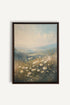 OLEKA CANVAS - HILLSIDE HARMONY, Oeuvre sur toile étirée, encadré Brun Noyer