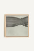 OLEKA CANVAS - INFINITE STRIPES, Oeuvre sur toile étirée, encadré Naturel Clair