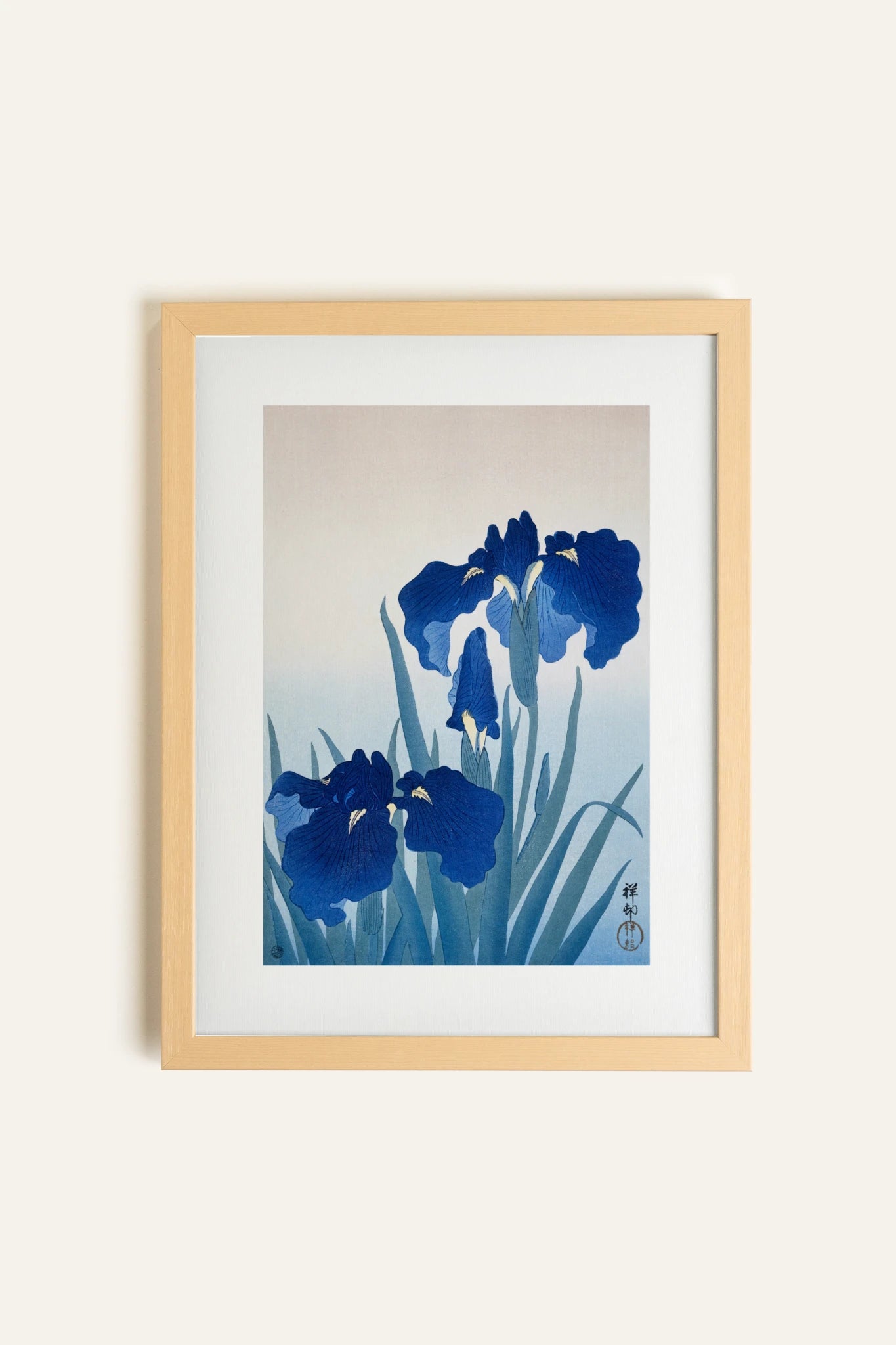 IRIS FLOWERS, Toile Rigide
