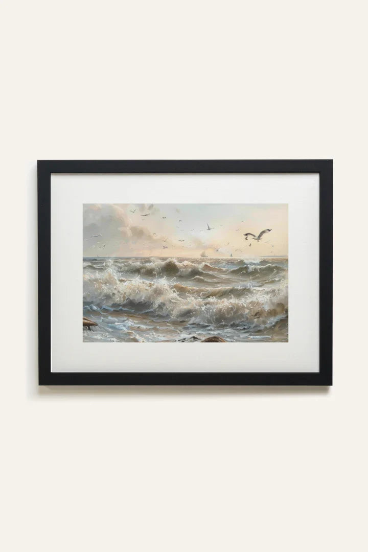 JOURNEY OF WAVES, Toile Rigide