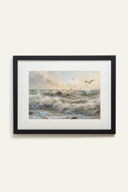 JOURNEY OF WAVES, Toile Rigide