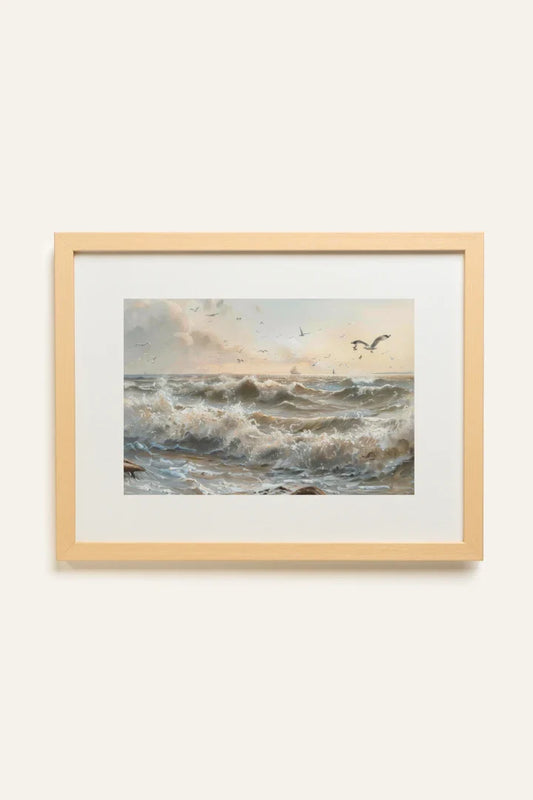 JOURNEY OF WAVES, Toile Rigide