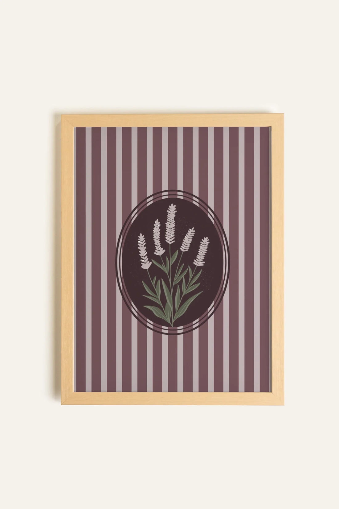 LAVENDER STRIPES, Toile Rigide