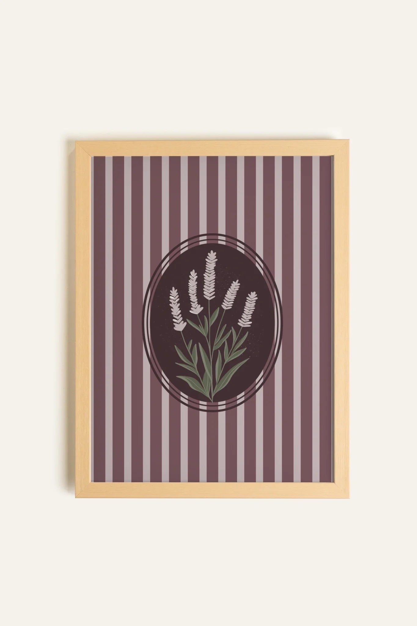 LAVENDER STRIPES, Toile Rigide