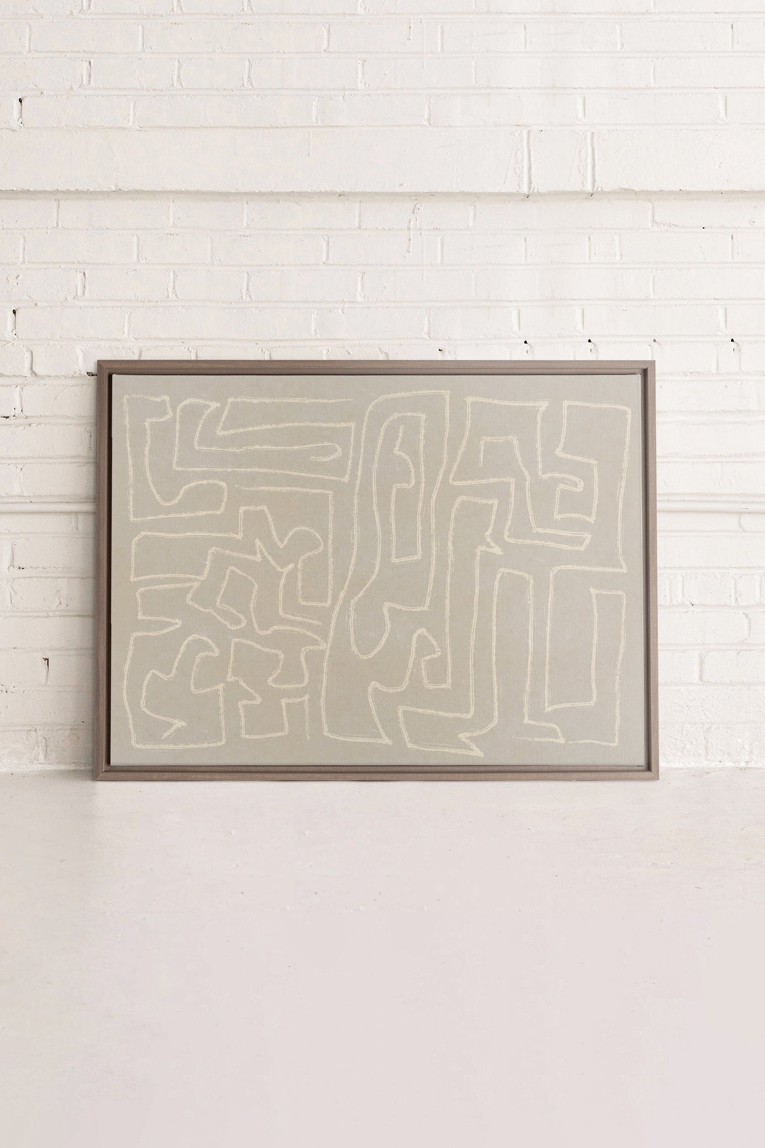 LOST, Oeuvre sur toile étiré