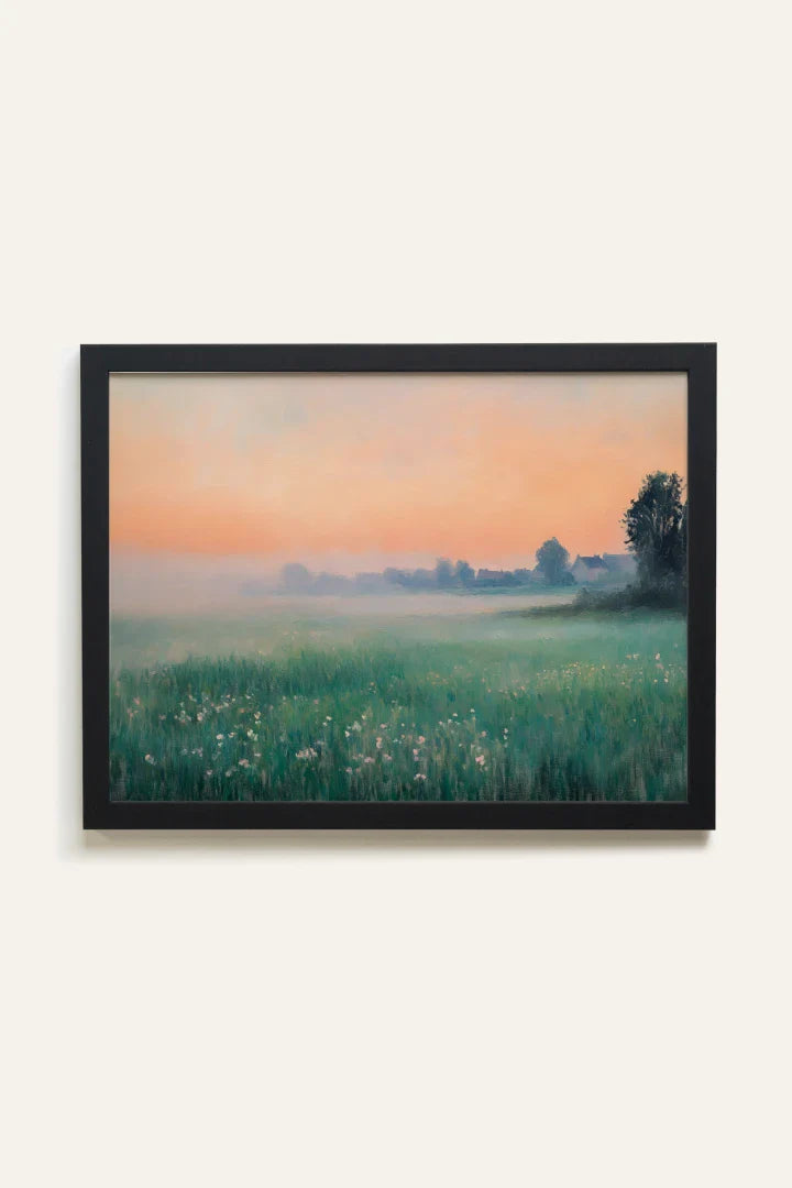 LUEUR DU MATIN, Toile Rigide