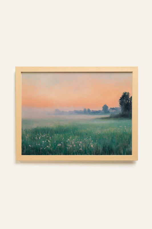 LUEUR DU MATIN, Toile Rigide