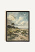 OLEKA CANVAS - LUSH LITTORAL, Oeuvre sur toile étirée, encadré Noir