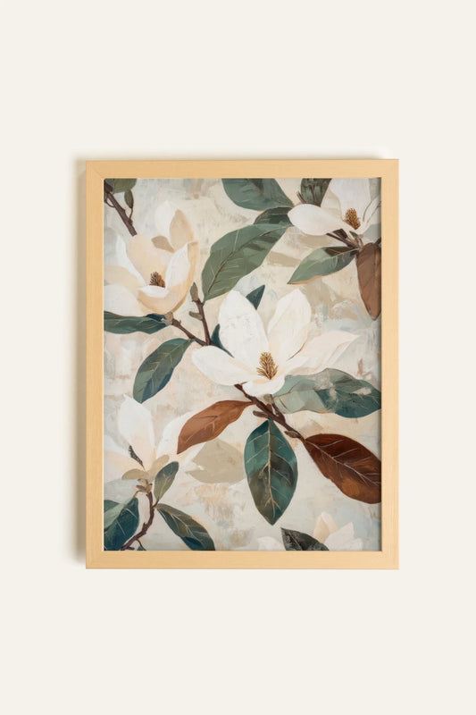 MAGNOLIA BLOOMS, Toile Rigide