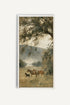MEADOW FAMILY toile étirée encadré blanc